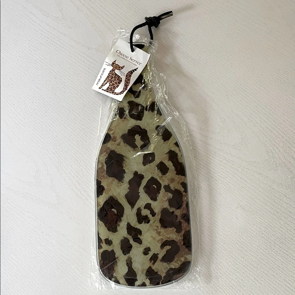 Maurices Animal Print Cheese Serving Tray